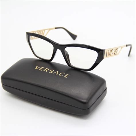 versace 3327u|Versace VE3327U Rectangle Glasses .